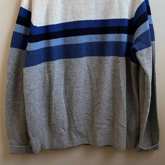 GAP striped wool blend sweater Y2K preppy Size XL - Picture 4 of 6